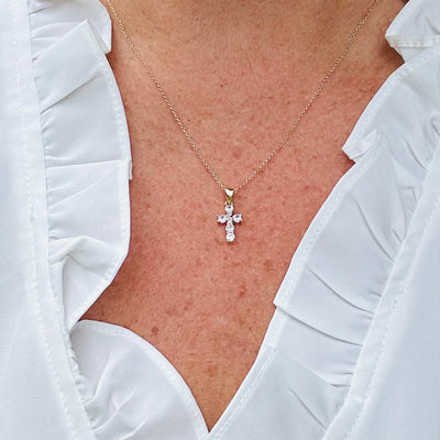 Milagros® | Gianna Cross Necklace
