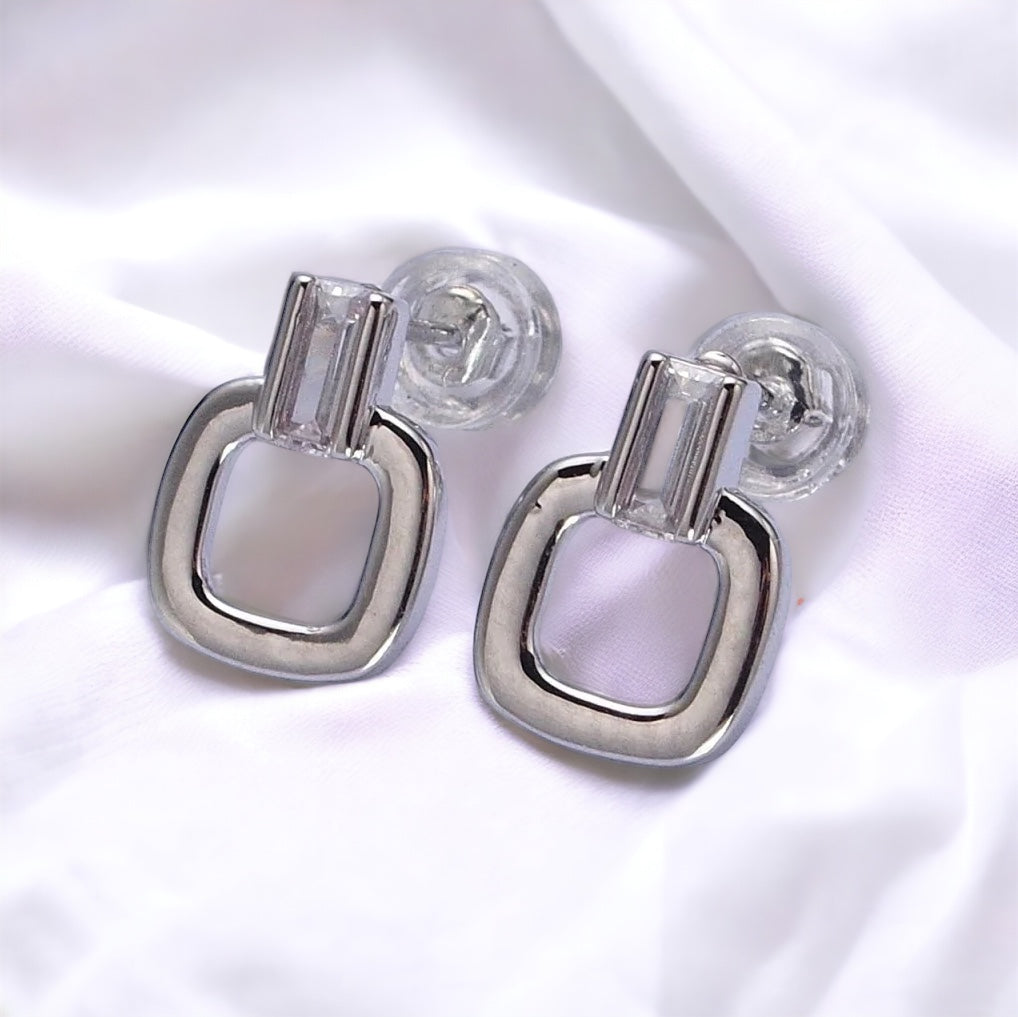 Rosario® | Zita Mini Square Earrings