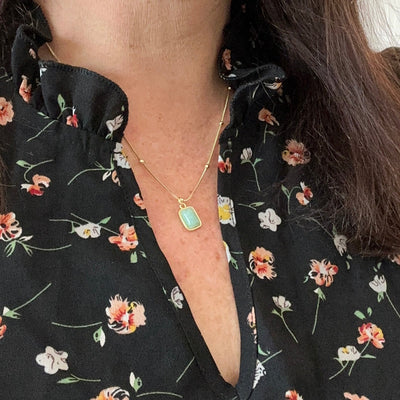 Vesper® | Briella Amazonite Gemstone Necklace