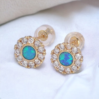 Ione® | Concetta Opal Earrings