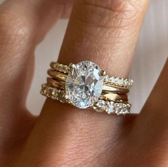 Casandra® | Vintage Zirconia Bright Ring Set