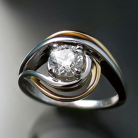 Jessica® | Vintage Zirconia Silver Eye Ring