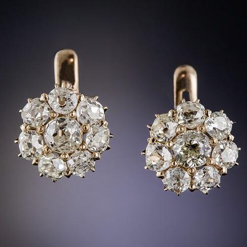 Susana® | Vintage Rounded Glass Earrings