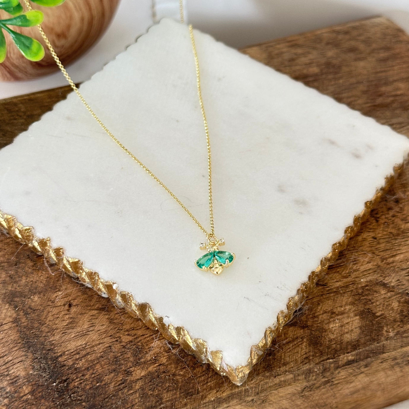 Valentina® | Melissa Dainty Bee Necklace