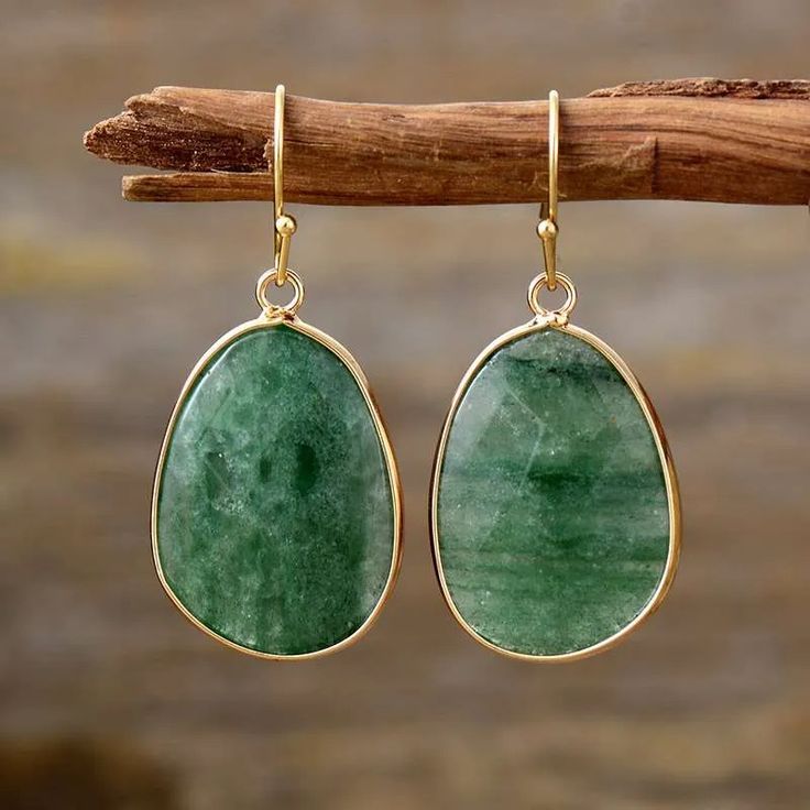 Karla® | Vintage Green Earrings