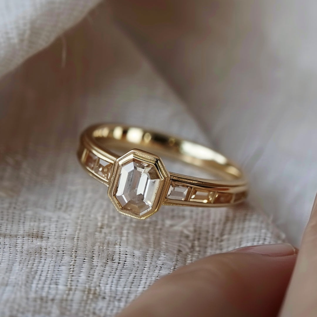Rosalie® | Crystal Gold Ring