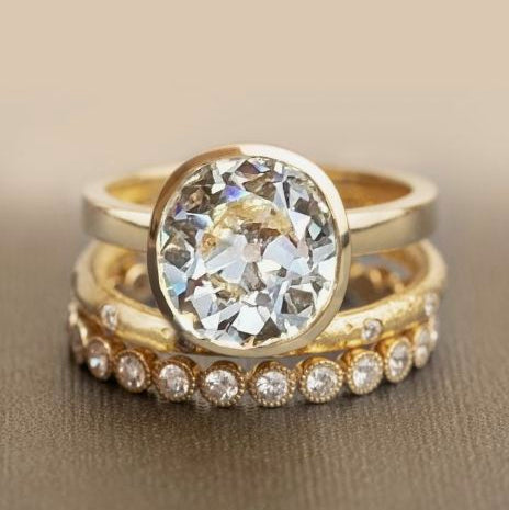 Frieda® | Vintage Unique Golden Ring Set