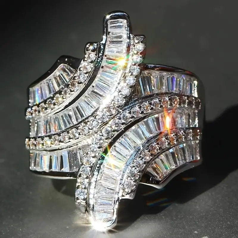Runa® | Vintage Irregular Bright Silver Ring