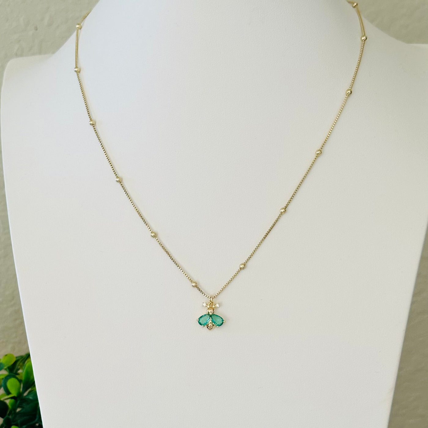Valentina® | Melissa Dainty Bee Necklace