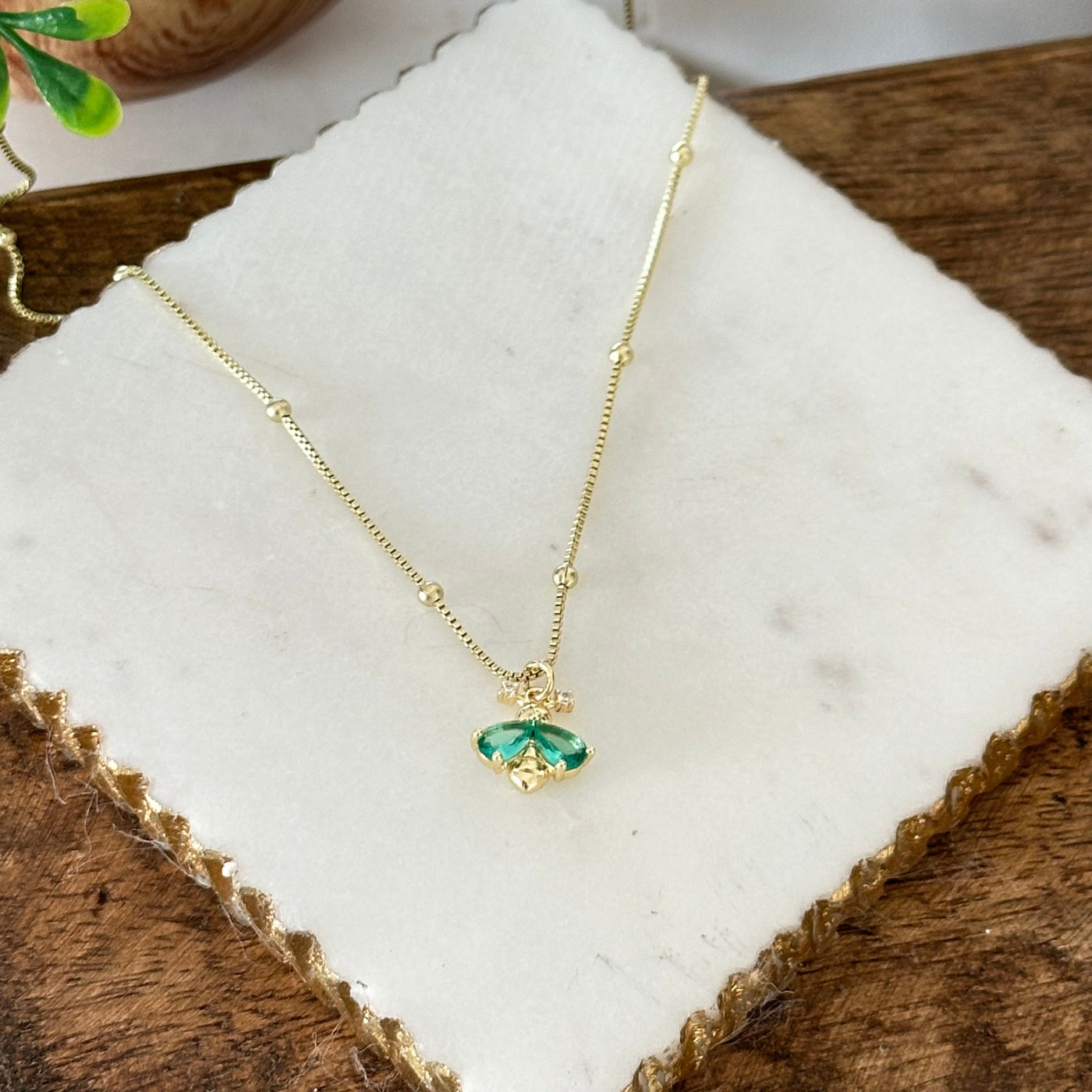 Valentina® | Melissa Dainty Bee Necklace