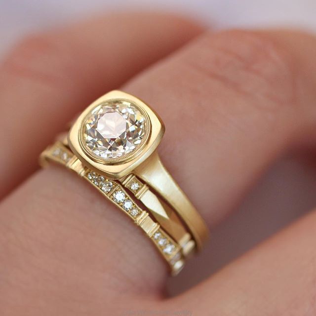 Zenaida® | Vintage Golden Elegant Ring Set