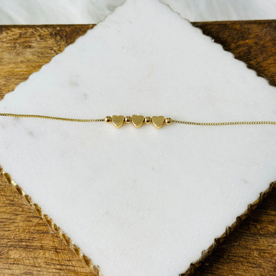 Melinoe® | Bella Mini Heart Charms Necklace