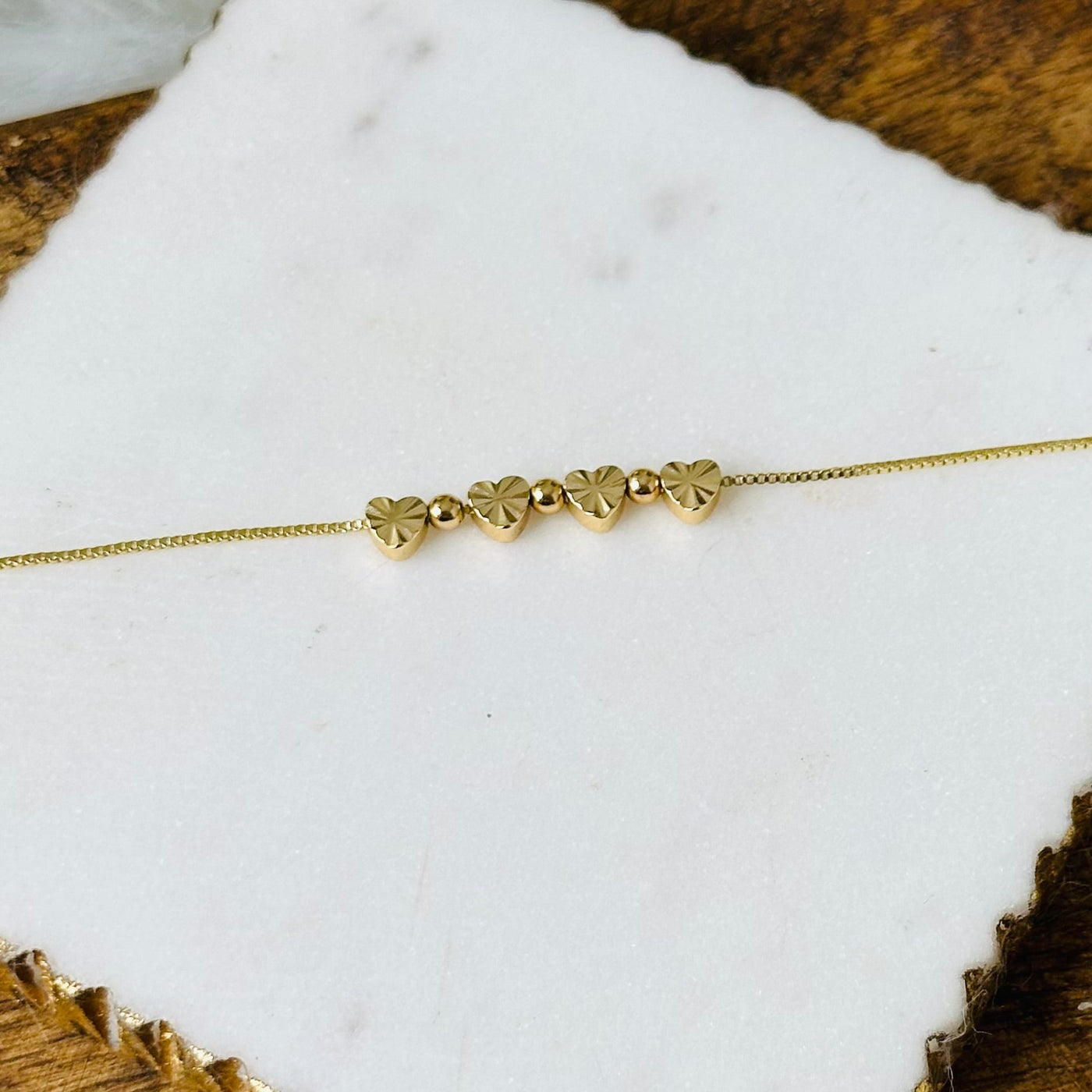 Melinoe® | Bella Mini Heart Charms Necklace