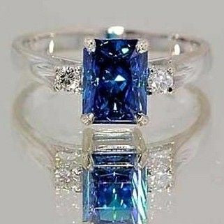 Séverine® | Vintage Bright Blue Ring