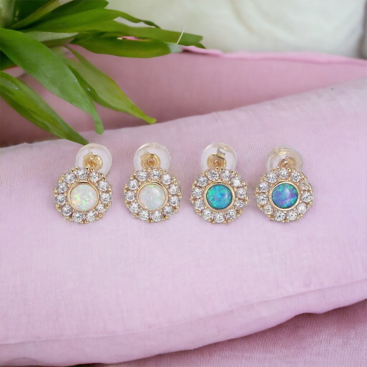 Ione® | Concetta Opal Earrings