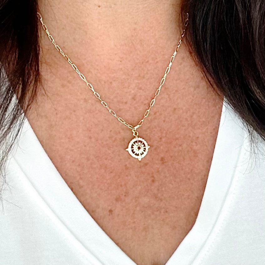 Lilith® | Beatrice Compass Necklace