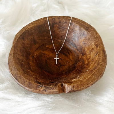 Fiorella® | Jianna Silver Cross Necklace