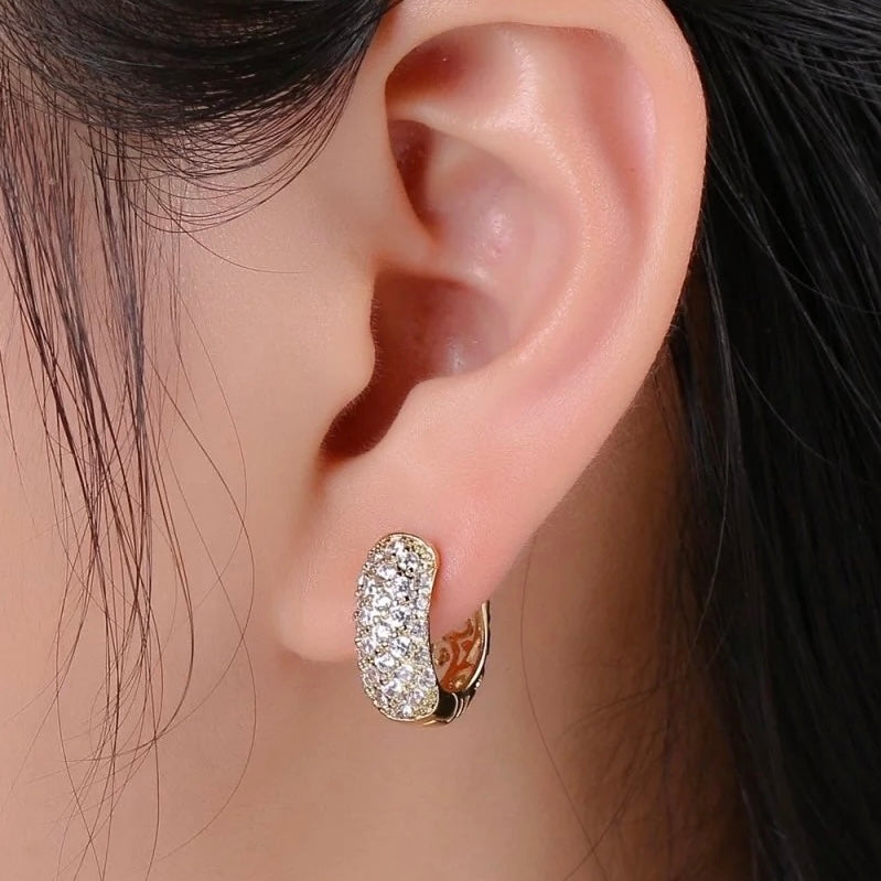 Carmen® | Nadia Huggie Hoop Earrings