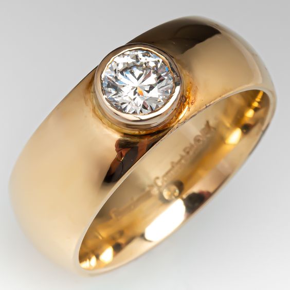 Perla® | Vintage Inlaid Zirconia Gold Plated Ring