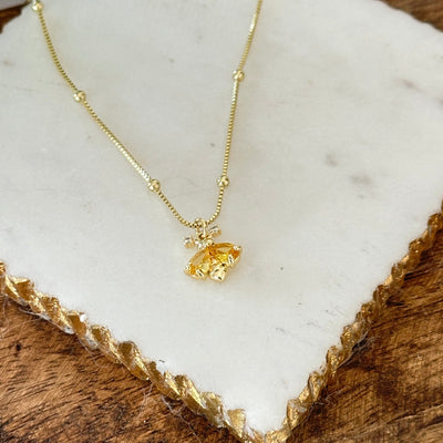 Valentina® | Melissa Dainty Bee Necklace