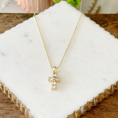 Milagros® | Gianna Cross Necklace