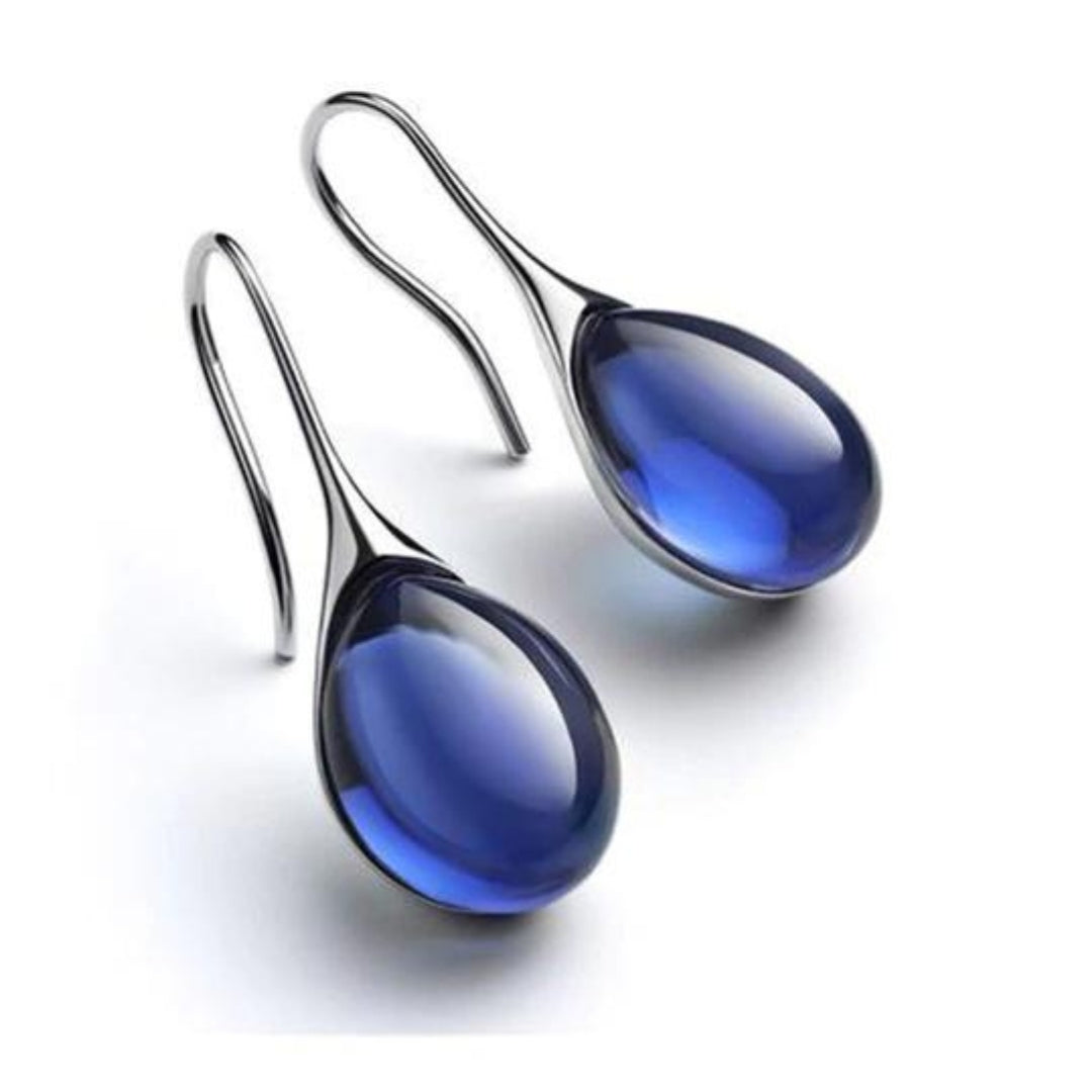 Phoebe® | Crystal Drop Earrings in Gold and Silver