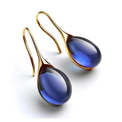Phoebe® | Crystal Drop Earrings in Gold and Silver