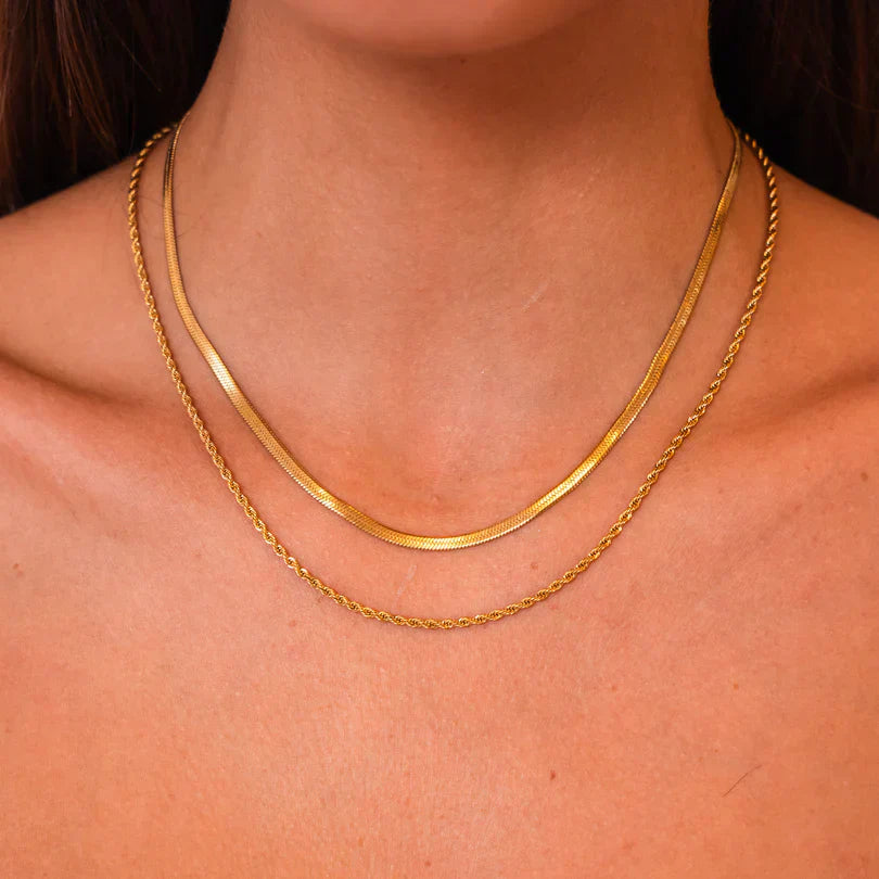 Solange® | Golden Lily Layers Necklace