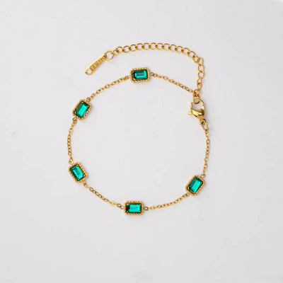 Guadalupe® | Emerald Trinity Bracelet