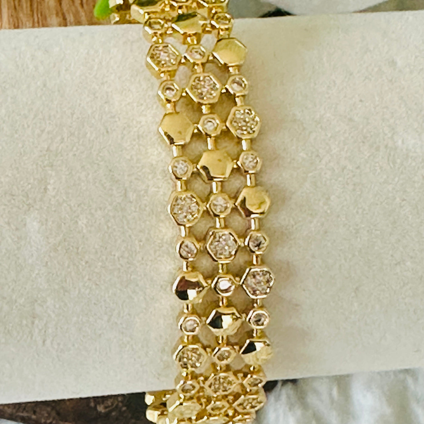 Maritza® | Gavriella Hexogonal Cuff Bracelet