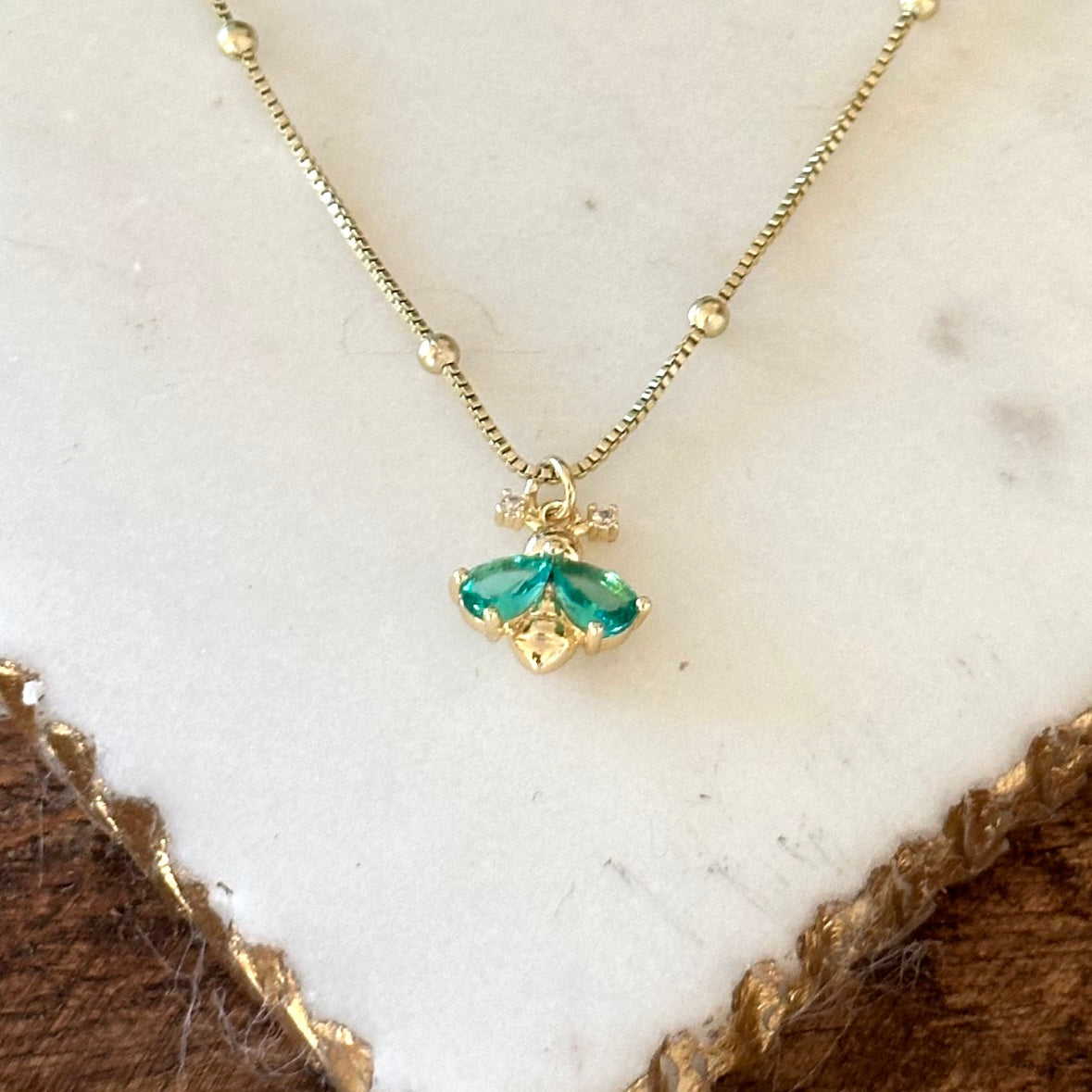 Valentina® | Melissa Dainty Bee Necklace