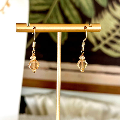 Hilda® | Pamina Honeycomb Glass Bead Earrings