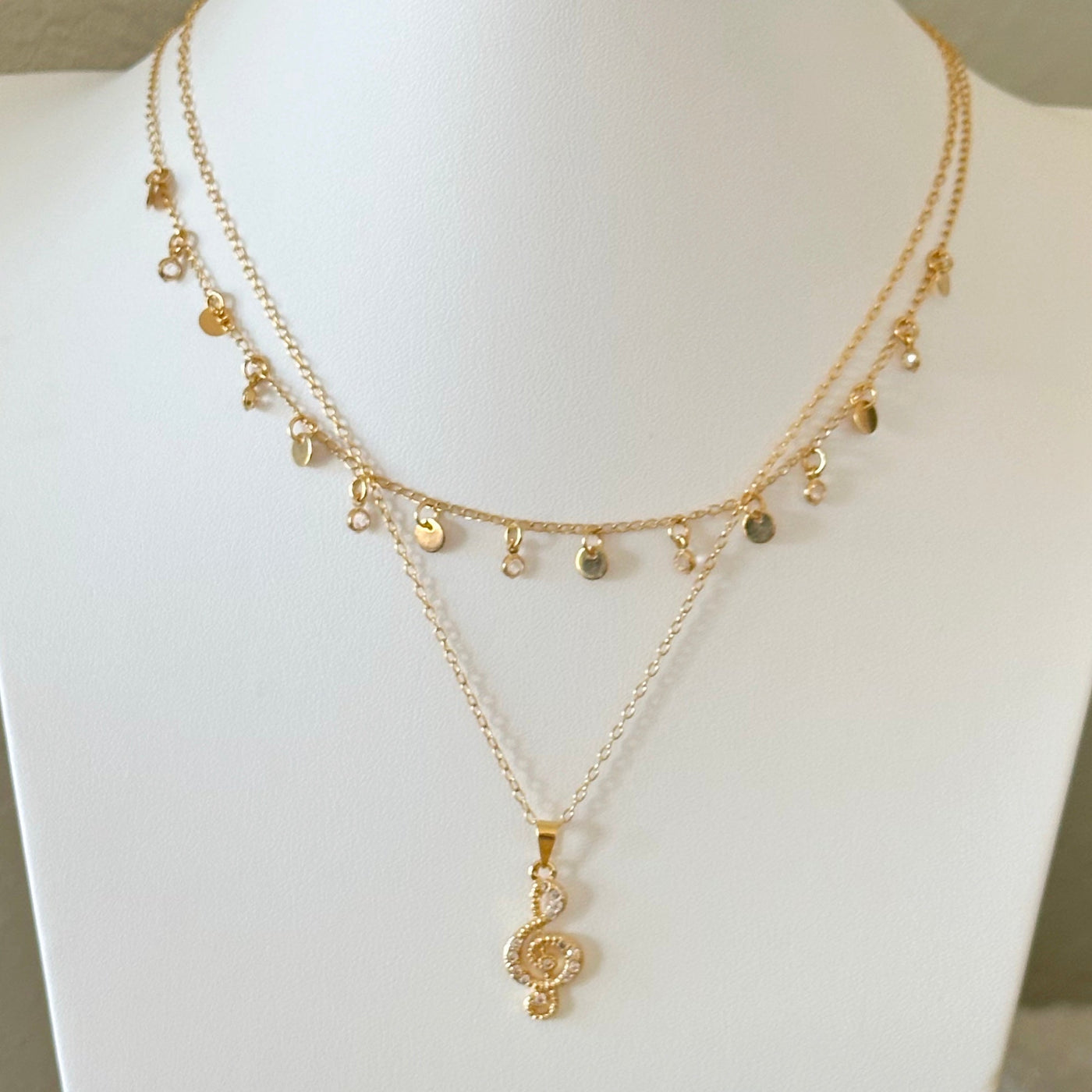 Elizabeth® | Norah Ball Chain With Dangle Discs