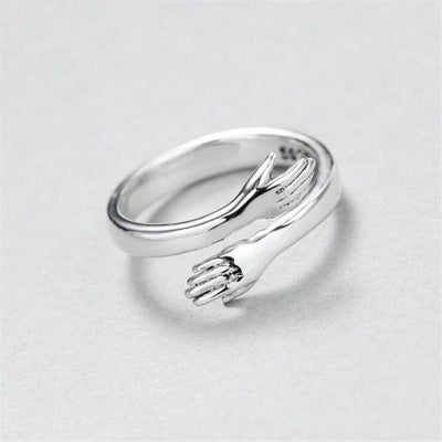 Seraphina® | Silver Adjustable Hug Ring