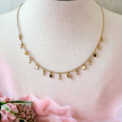 Elizabeth® | Norah Ball Chain With Dangle Discs