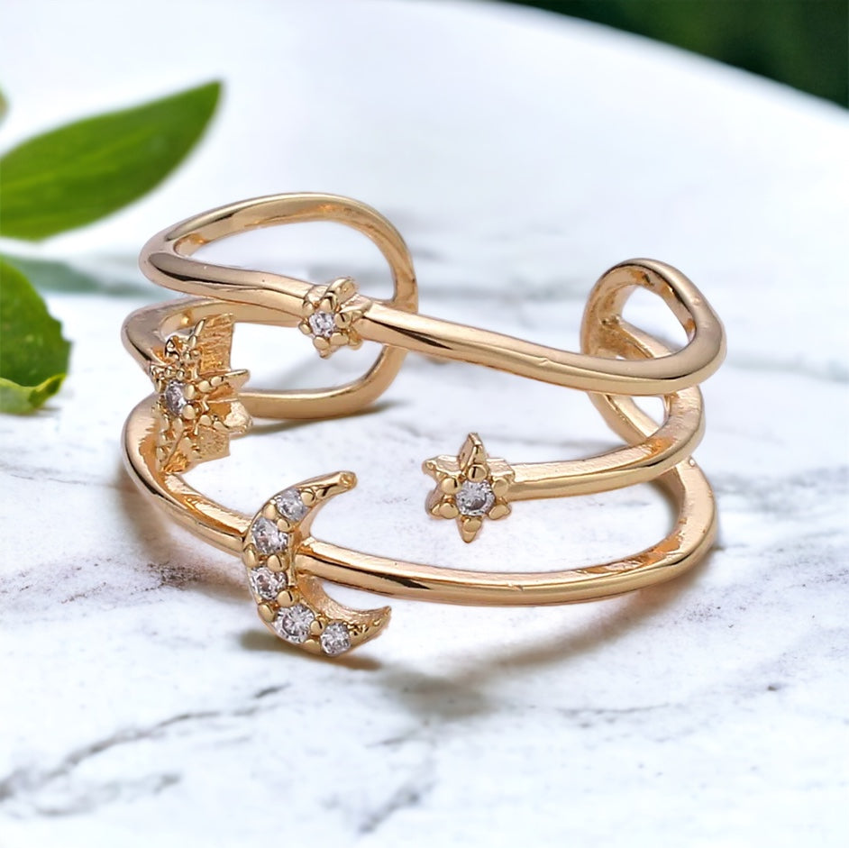 Lark® | Celestina Moon Ring