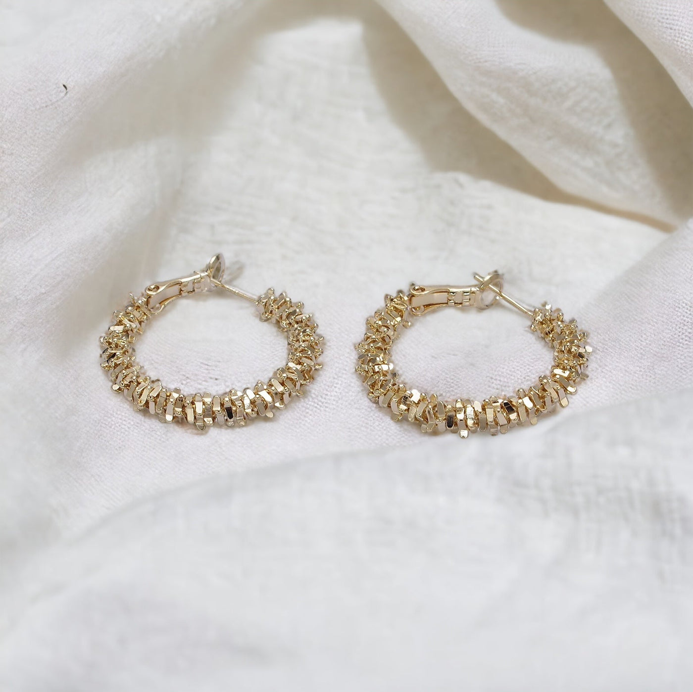 Danna® | Idena Hoop Earrings  Gold or Silver