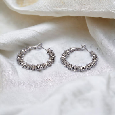 Danna® | Idena Hoop Earrings  Gold or Silver