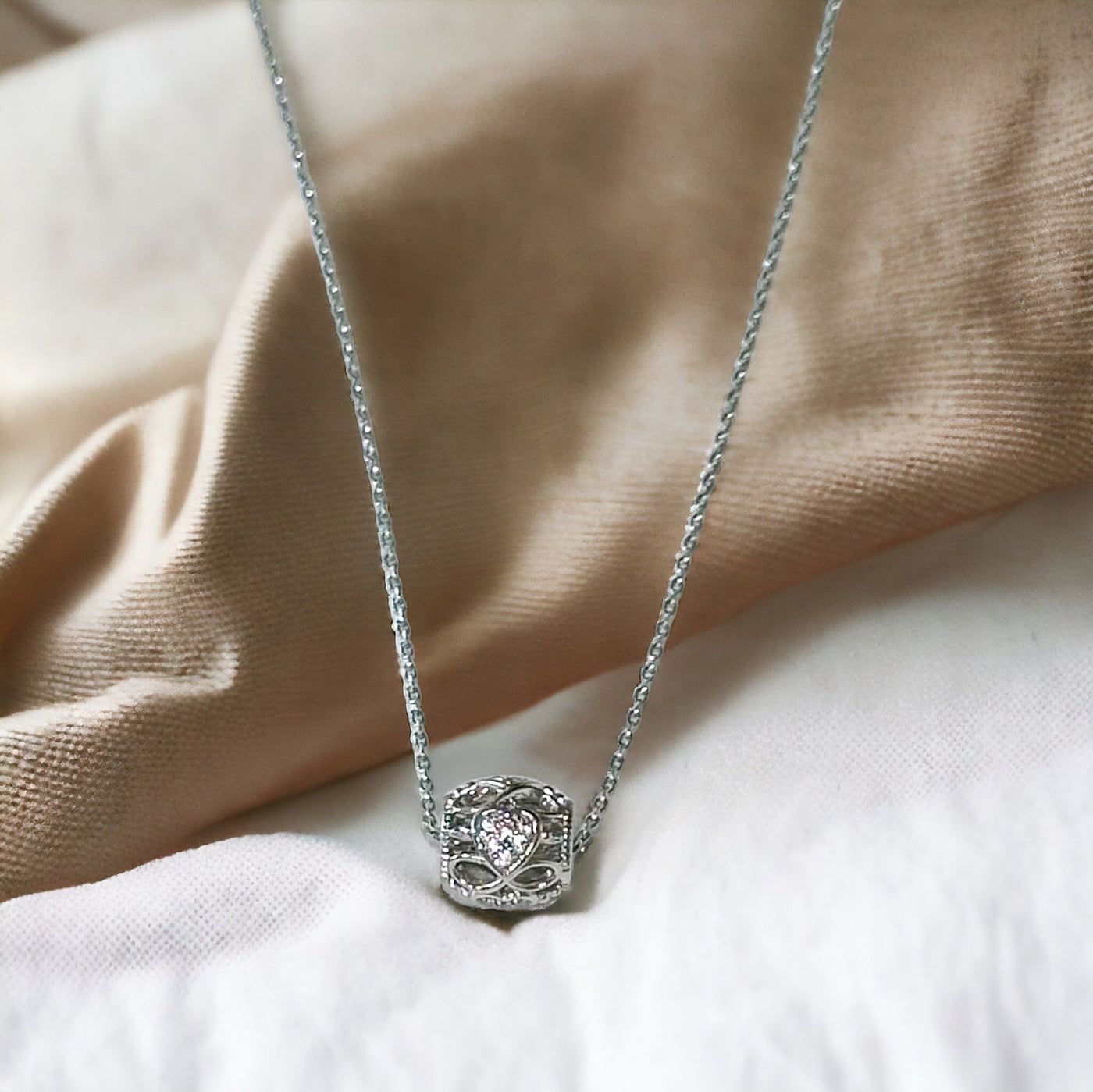 Flora® | Karissa Infinity Heart Necklace
