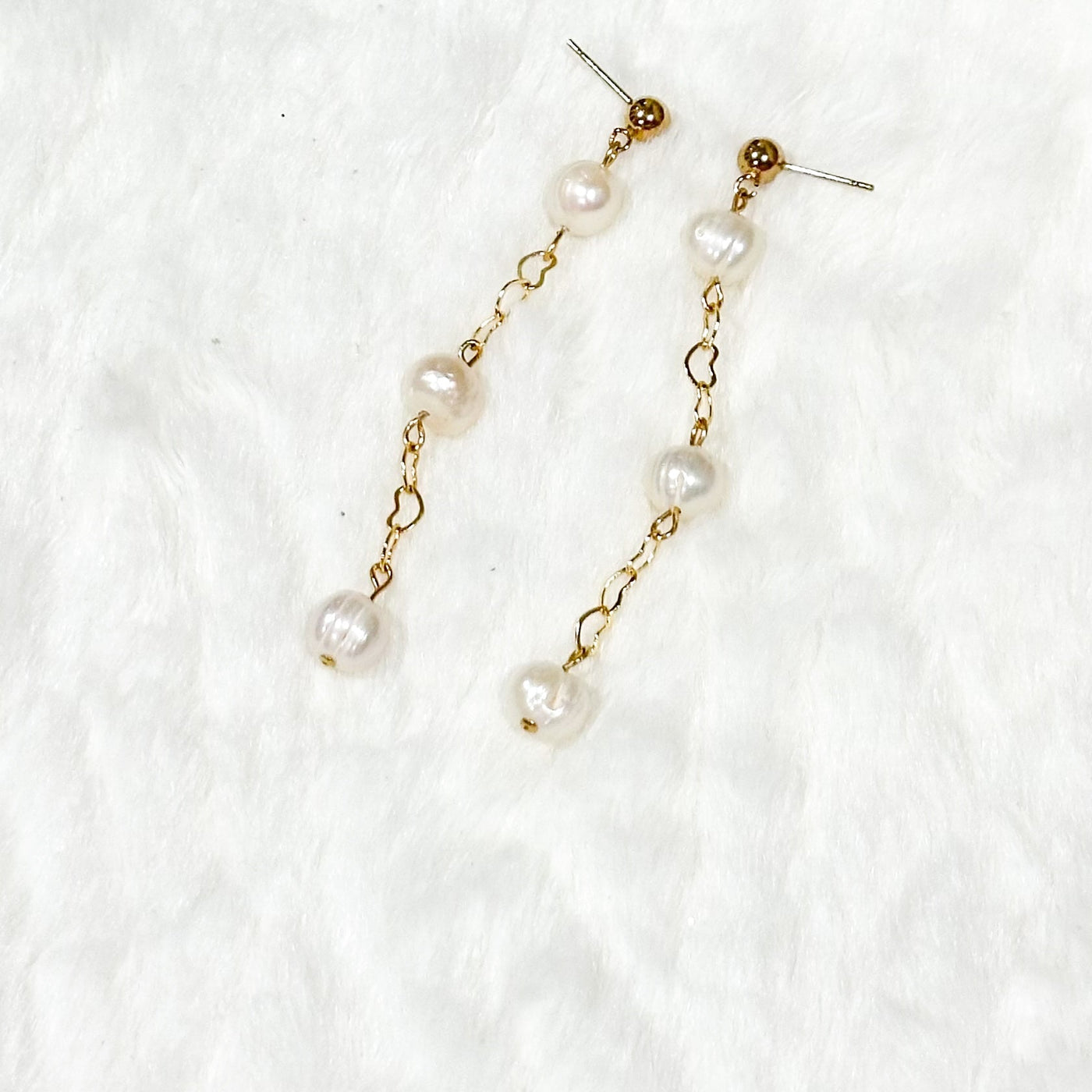 Sylvana® | Three Wishes Pearl Dangle Earrings