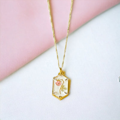 Ximena® | Rossina Wilted Rose Necklace