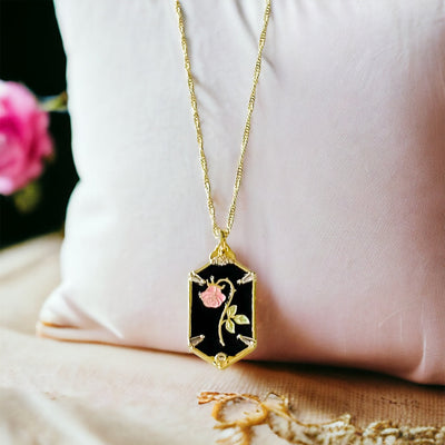 Ximena® | Rossina Wilted Rose Necklace