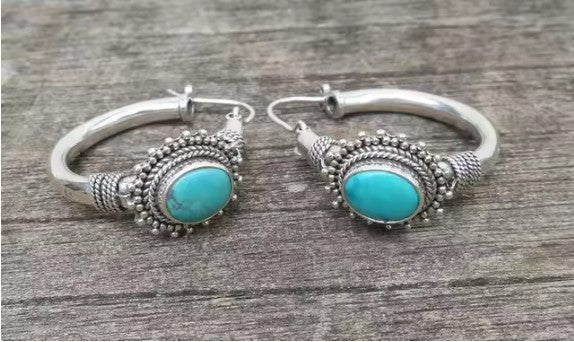 Blythe® | Vintage Blue Stone Earrings