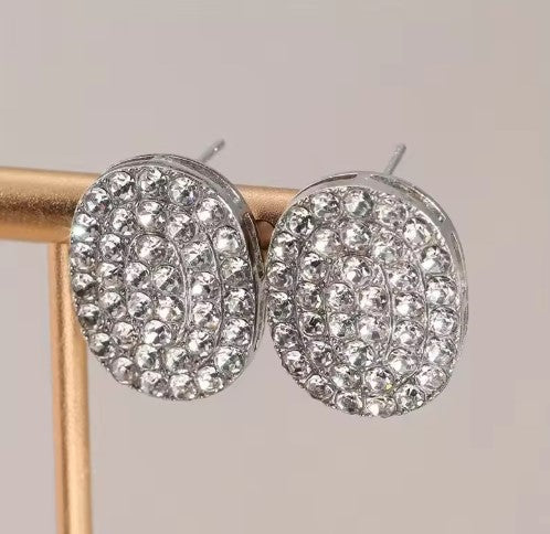 Turquesa® | Elegant  Round Zircon Earrings
