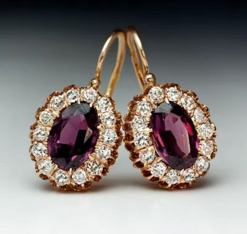 Lidia® | Elegant Gold Color Dangle Earrings