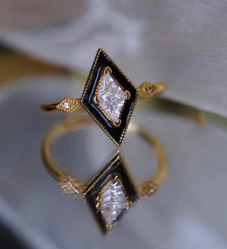 Poppy® | Vintage Adjustable Geometric Ring