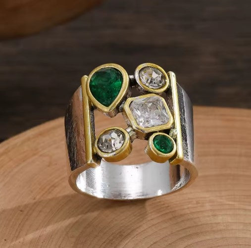Elisa® | Vintage Creative Stone Silver Ring
