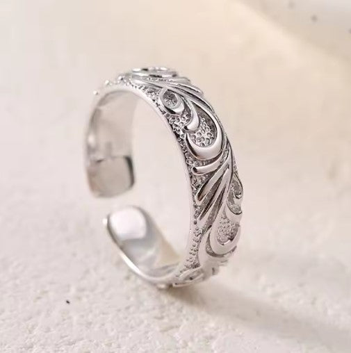 Odelia® | Sterling Silver Decorative Pattern Ring