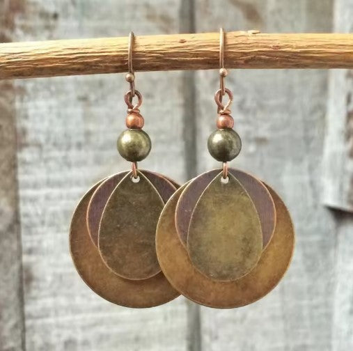 Acacia® | Vintage Beaded Hook Dangle Earrings