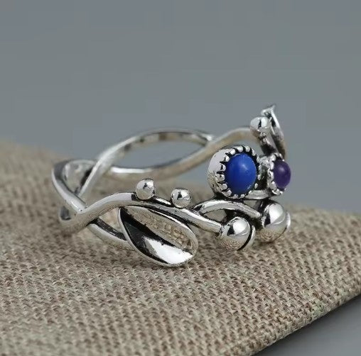 Zafira® | Vintage Purple Stone Ring